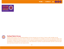 Tablet Screenshot of hollandtalentgroup.com